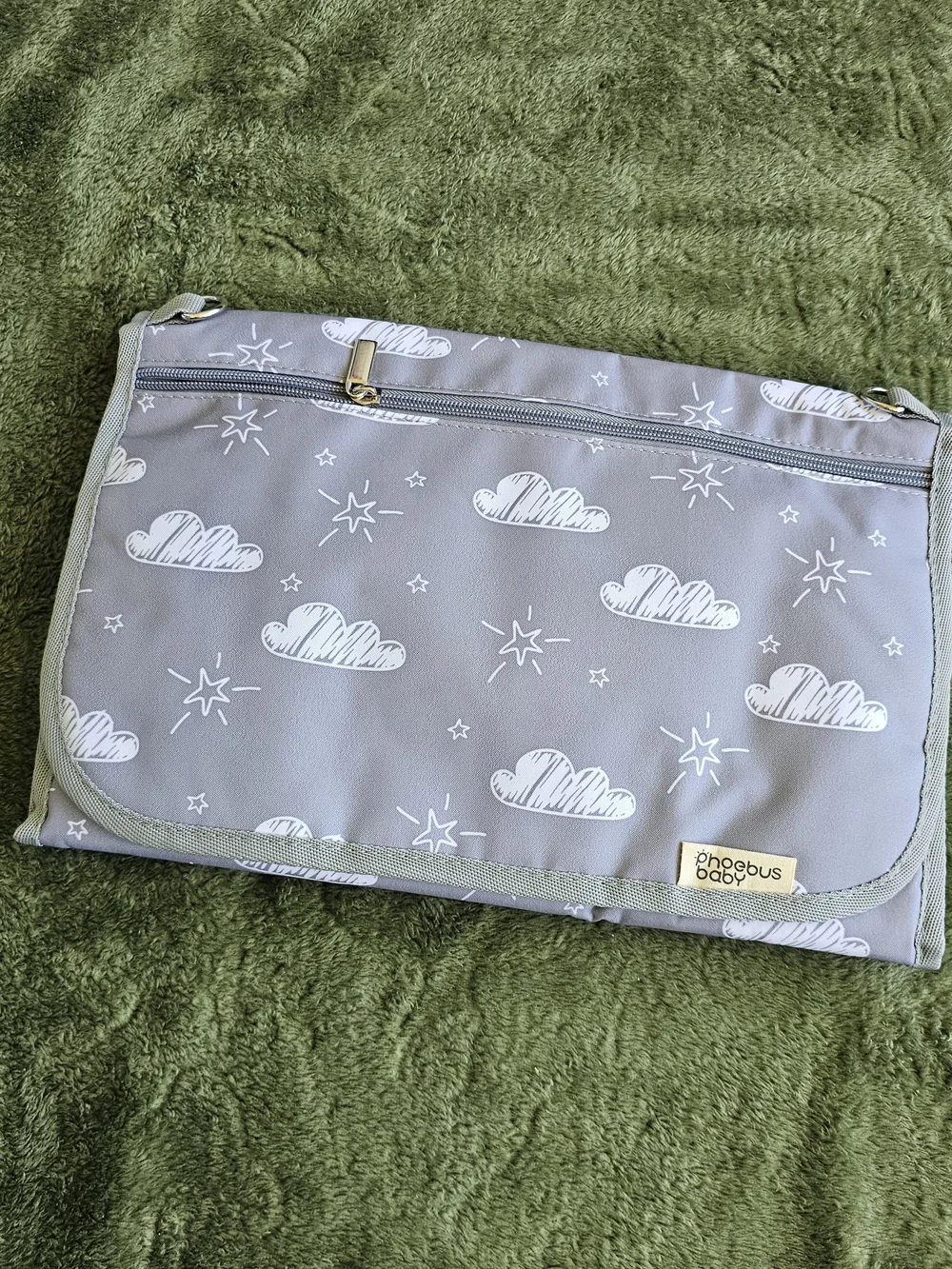 Baby Stuff Silcone Bib And Phoebus Baby Travel Changing Pad New And Like New